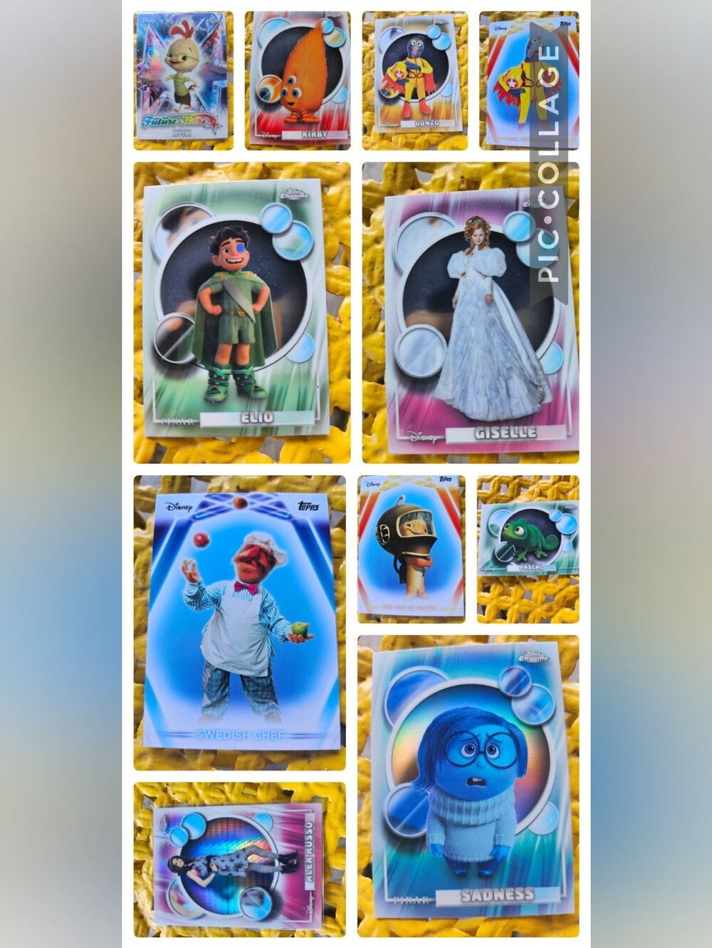 2026 Topps Chrome Disney Lot (11 Cards)